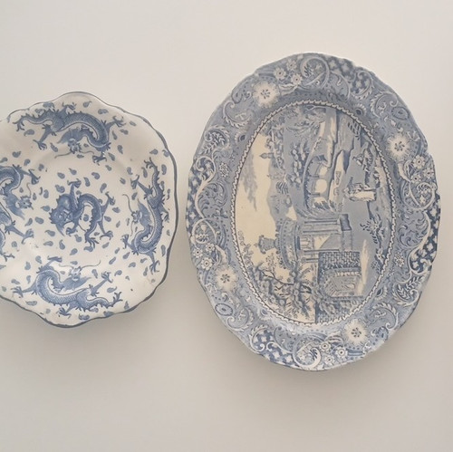 Unmarked 2pc blue - 2pc,