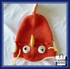 Pokemon Magikarp Crotchet Hat Wearable Anime Plush Soft Handwoven Knit Cosplay