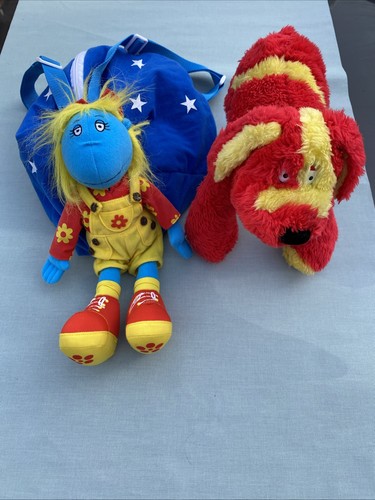 Tweenies red dog - red, (doodles)