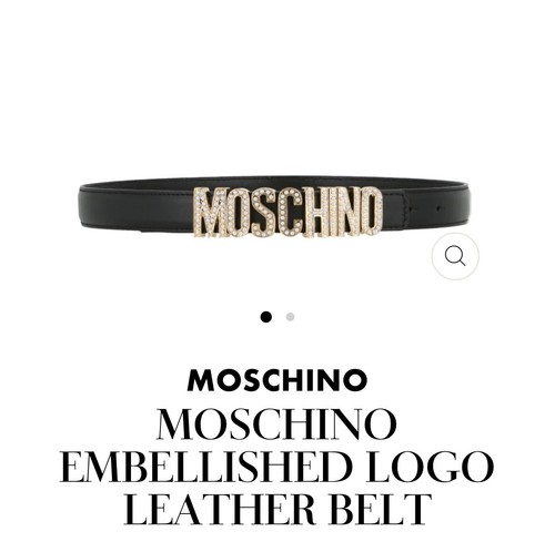Moschino logo embellished - moschino,