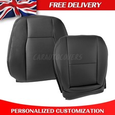 2007-2015 Fits Mercedes-Benz C-Class Driver Bottom Top Seat Cover W204 BLACK