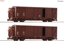 Roco OBB GGm/s Bogie Van Set