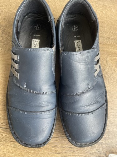 Ladies loretta blue leather - ladies,