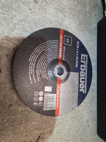 Erbauer metal grinding discs - erbauer,