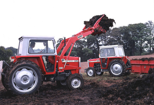 Vintage massey ferguson 575 - massey,