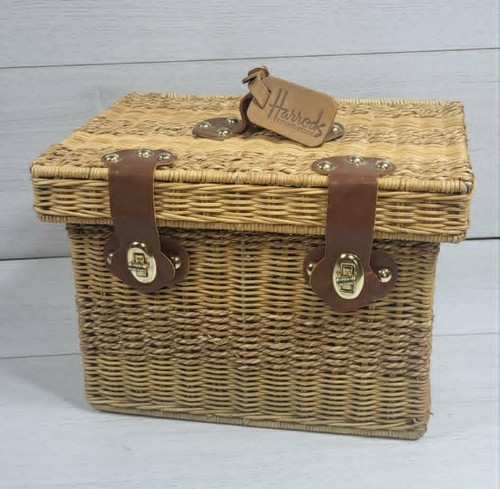 Harrods wicker hamper - harrods,