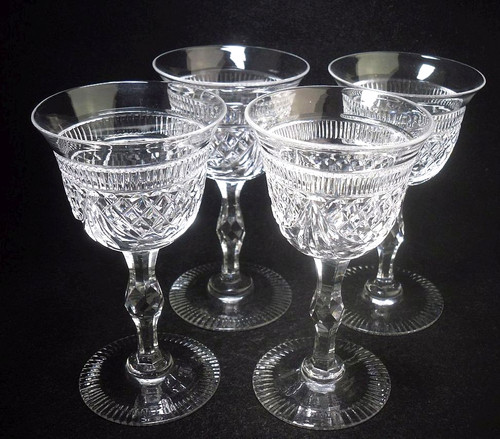 Set vintage crystal port - vintage,