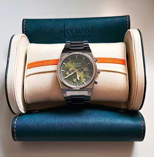 Accurist london men green - accurist,