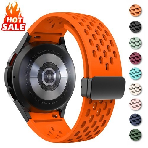 Magnetic silicone watch strap - magnetic,