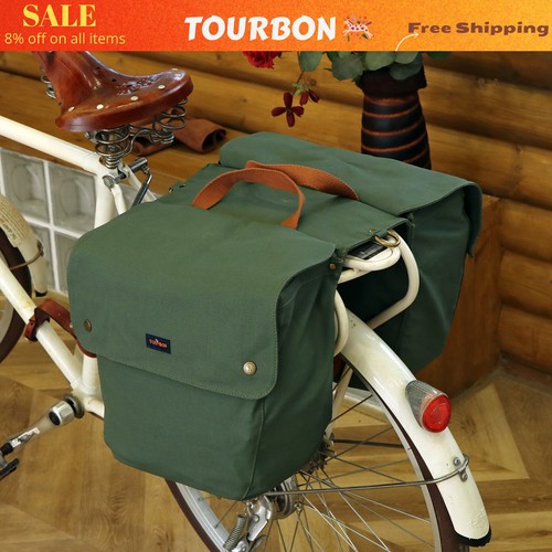 Tourbon vintage canvas bike - vintage,