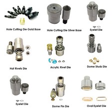 Green Machine Dies for Press Studs Eyelets Rivets Leathercraft