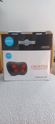 Heated shiatsu massage pillow - heated,