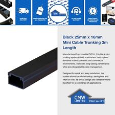 Mini Trunking Cable Trunking Electrical Cable Trunking Mini Trunking Black 3m