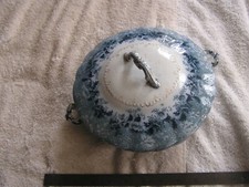 Antique Flow Blue Vegetable