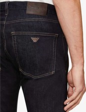 EMPORIO ARMANI 2024 J45 JEANS NAVY BLUE 32 WAIST 32 LEG REGULAR FIT FREE POSTAGE