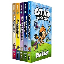 Cat Kid Books 1-5 Dav Pilkey