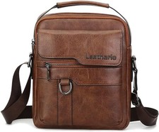 Mens Real Leather Travel