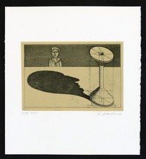 Rudolf HAUSNER, Adam zweideutig - Radierung