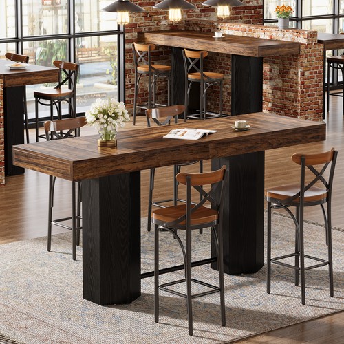 Industrial bar table - 70.9",