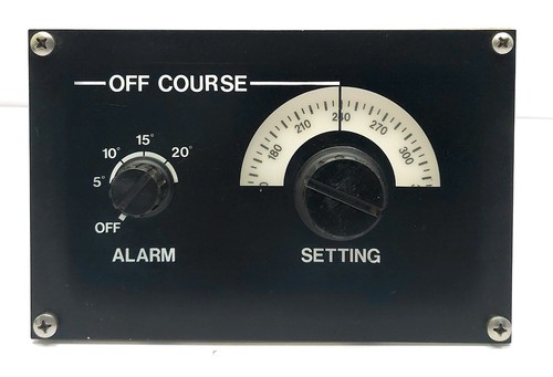 Vintage marine autopilot panel - vintage,