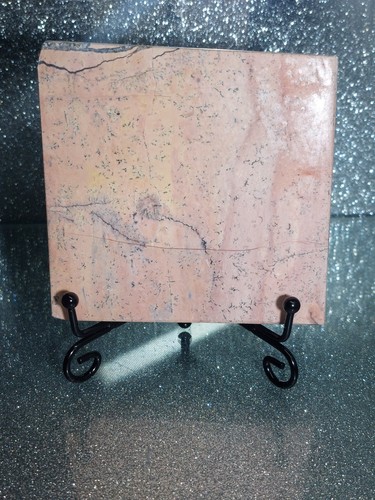Pink picture jasper slab - pink,
