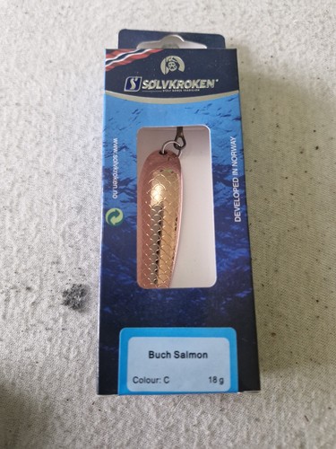 Solvkroken buch salmon spoon - solvkroken,
