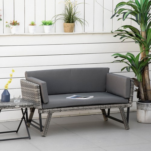 Seater rattan sofa - seater, with
