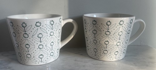 Ikea green flower - ikea, mug