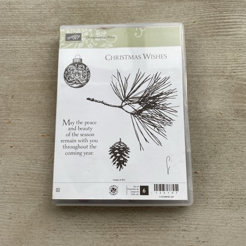 Stampin ornamental pine - stampin,