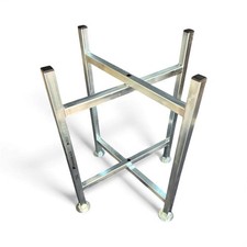 RHINOBUILD - 600mm high Zinc Plated Mortar / Spot Board Stand with feet