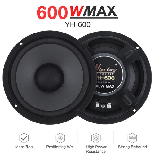 Inch 600w 2 way car - 6.5,