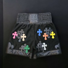 New Arrival Custom made Chrome Heart  Boxing Gloves Short  No Winning