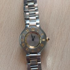 Cartier Steel/Silver Ladies
