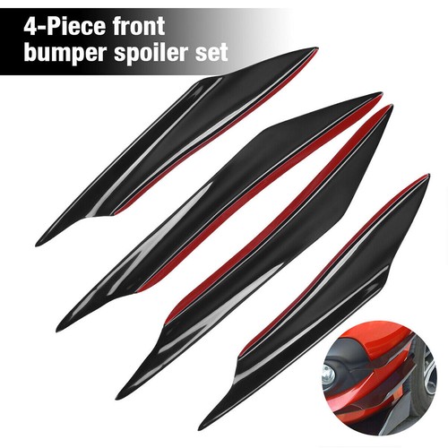 Glossy black 4pcs car bumper - 4pcs,