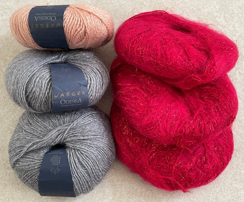 Lot skeins jaeger odessa - lot, 6