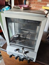 Oertling R20 Lab Scales. As Seen, Basket Missing.