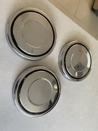 Vintage car chrome hub - vintage,