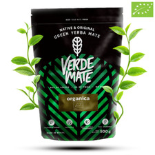 Yerba Mate Organic Tea Verde Mate Organica Not Powdery Unsmoked Leaf Tea 500g