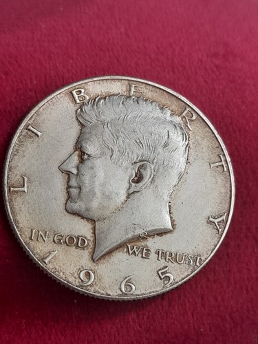 Kennedy half dollar 1965