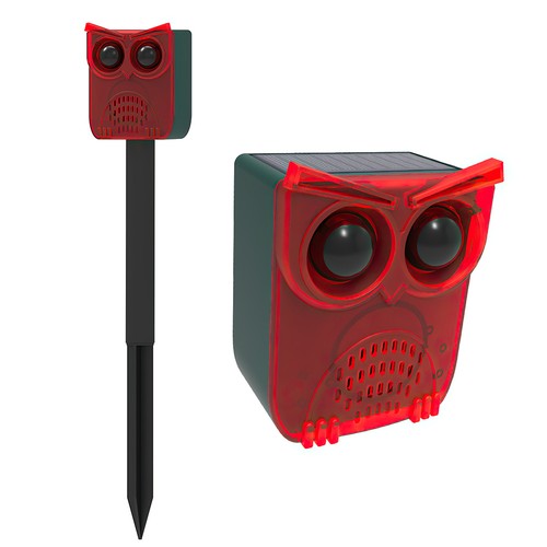 Solar motion sensor alarm - sensor,