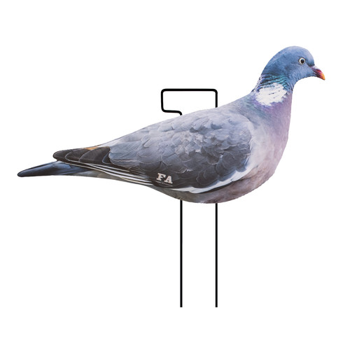 Wood pigeon silhouettes 12 - wood,