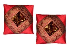 Indian Cushion Cover RED