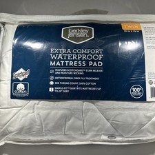 Berkley Jensen Extra Comfort Waterproof Mattress Pad Twin