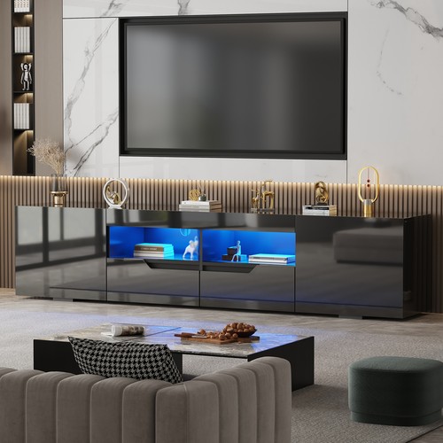 160 200cm high gloss - gloss, tv