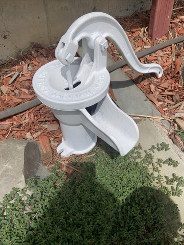 Antique hand pump - pump, well