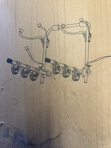Rear mounted car - rear, bike