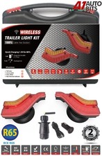 Led Magnetic Wireless Towing Trailer Tail Lights Battery 12-24V Eagle Wings R65
