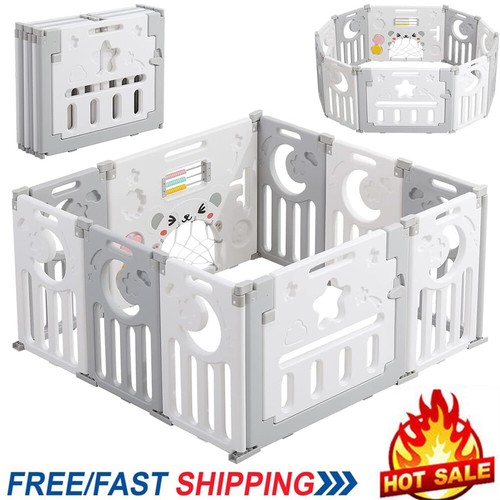 Foldable baby playpen - foldable, 10
