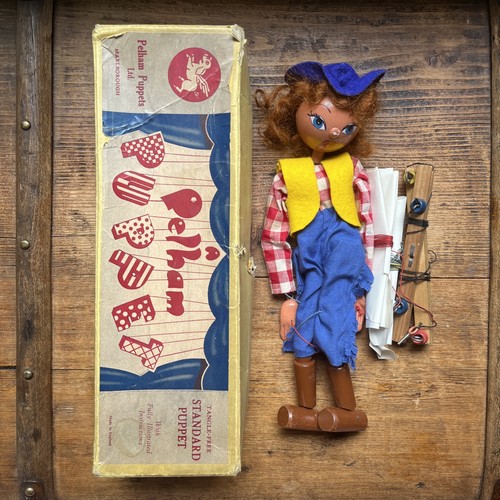 Pelham puppet cowgirl made - pelham,
