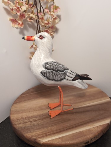 Hand carved wooden - carved, painted